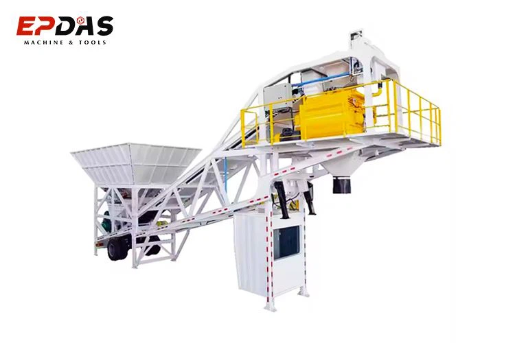 Plant konkrè mobil Ready Mix