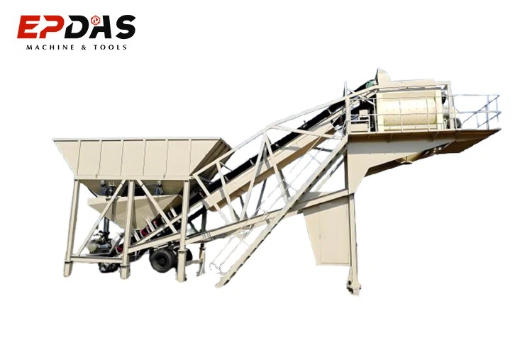 Mobile Ready Mix Concrete Plant